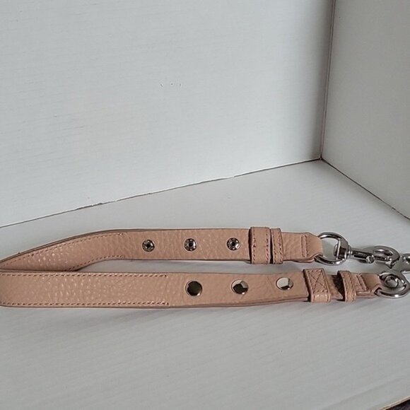 Rebecca Minkoff Bag DARREN DEERSKIN LEATHER SHOULDER Handbag Tote BLUSH WOMEN'S - Picture 7 of 15